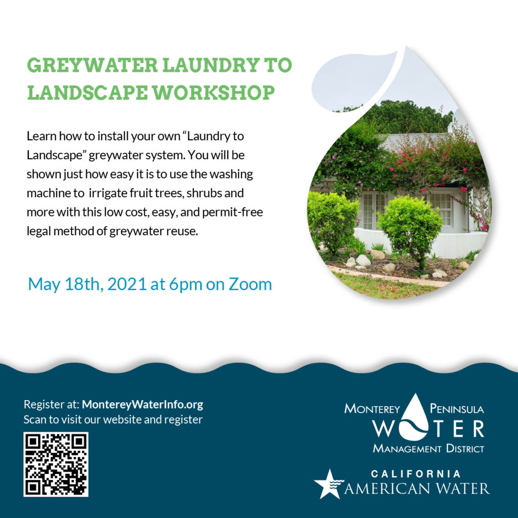 Workshop Greywater Laundry to Landscape Poster 